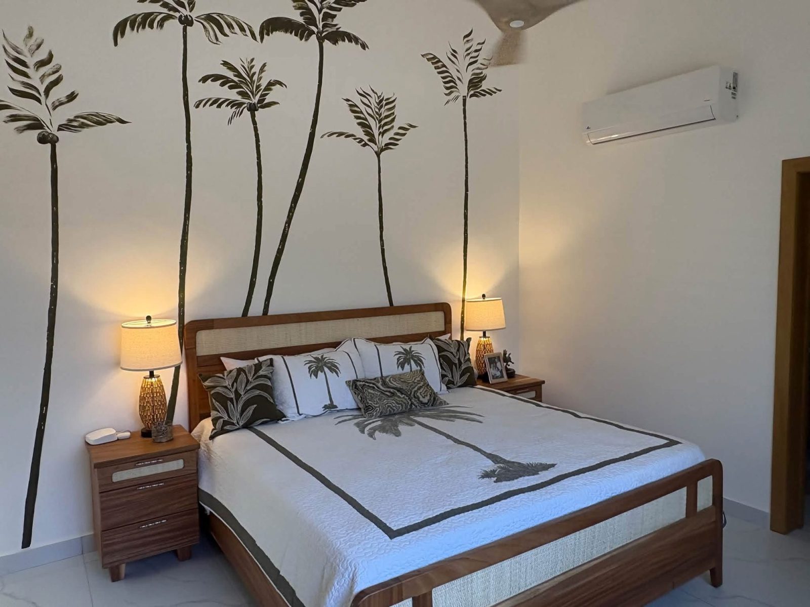 Bed Frame and Nightstands