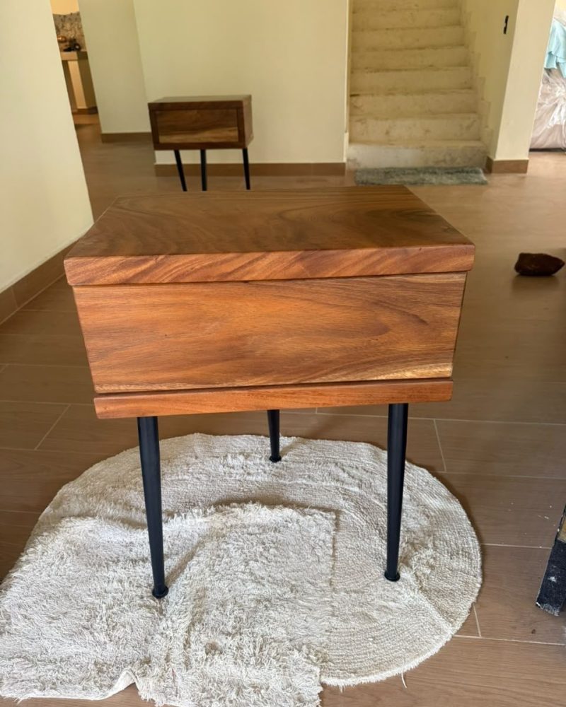 Hardwood Chest on Legs