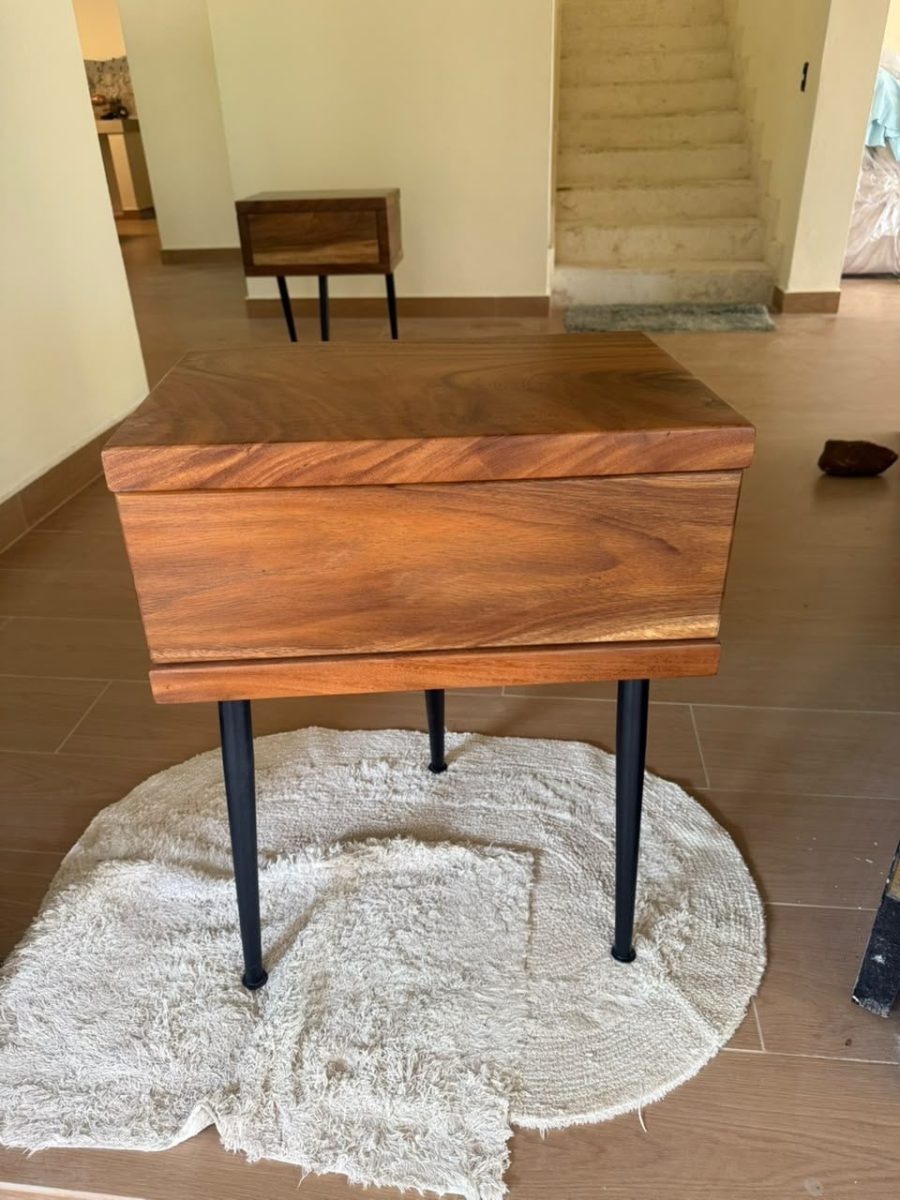 Hardwood Chest on Legs