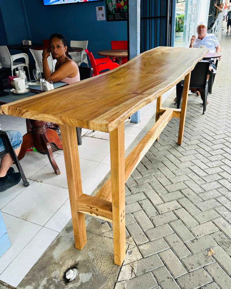 Live Edge Bar Table