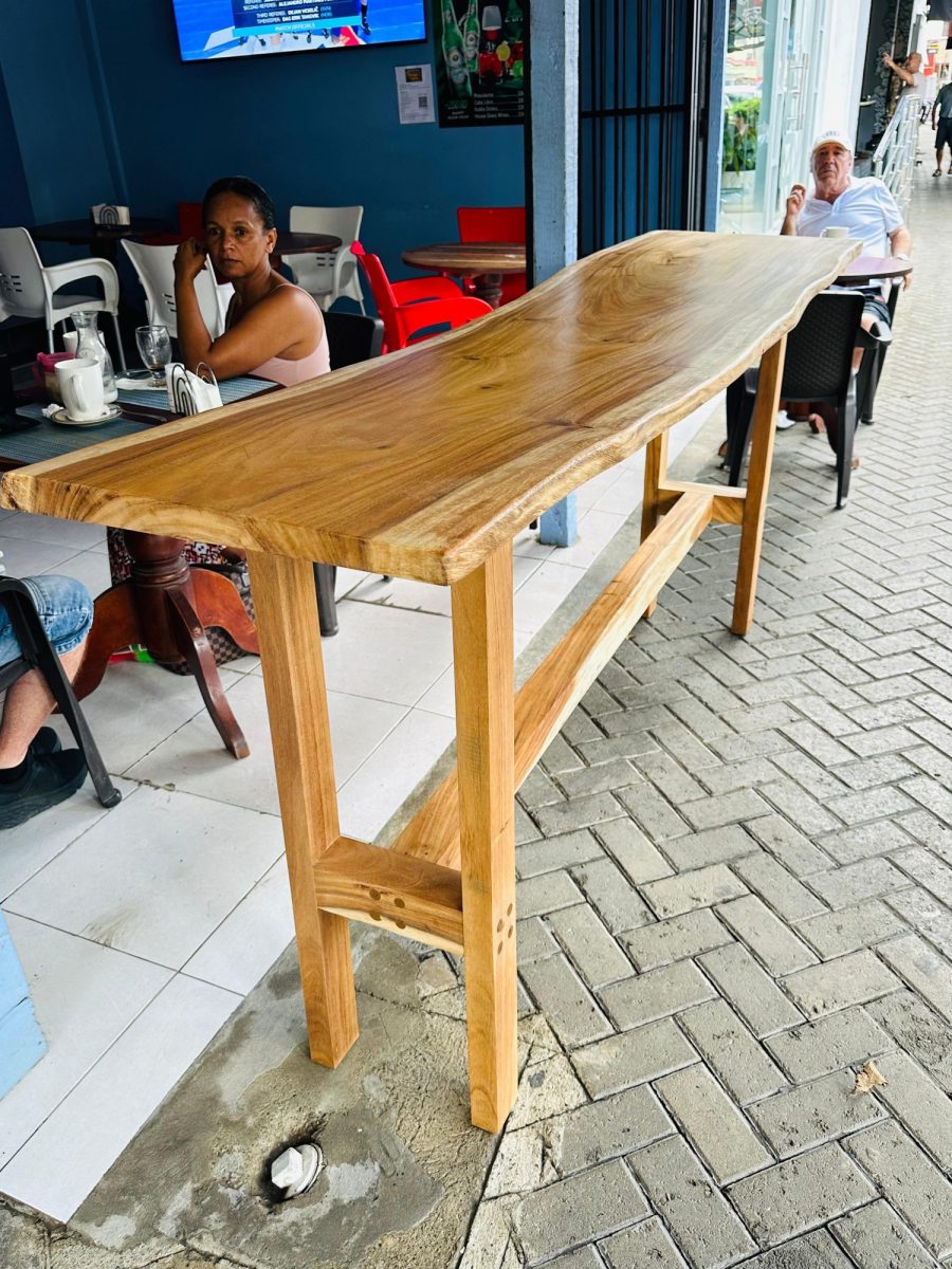 Live Edge Bar Table