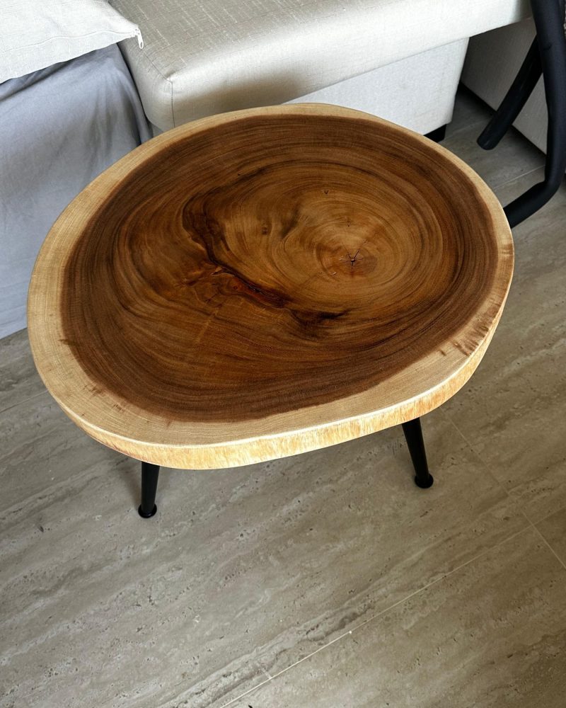 Round Slab Coffee Table