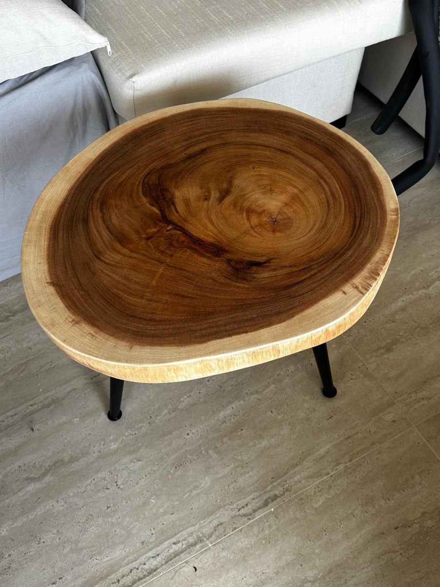 Round Slab Coffee Table
